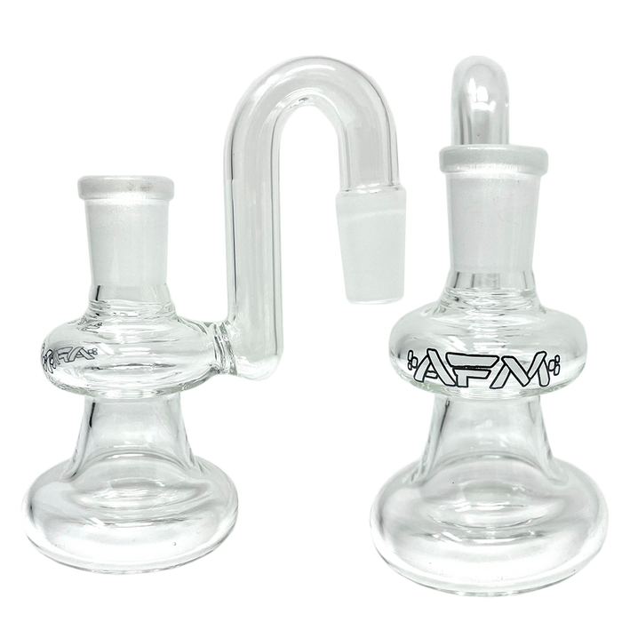 3" AFM Clear Dry Ash-Catcher - Olde Smoke Shop