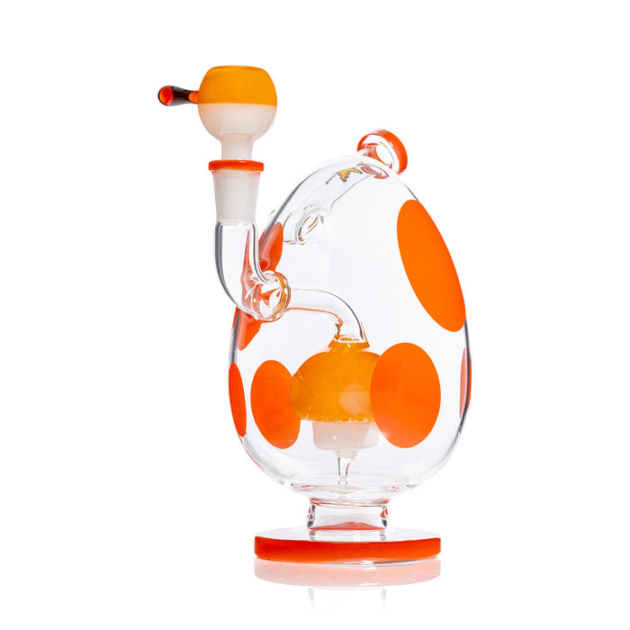 HEMPER - Spotted Egg XL Bong 9" - Olde Smoke Shop