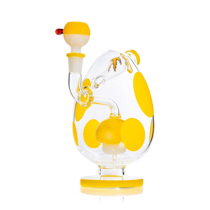 HEMPER - Spotted Egg XL Bong 9" - Olde Smoke Shop