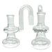 3" AFM Clear Dry Ash-Catcher - Olde Smoke Shop