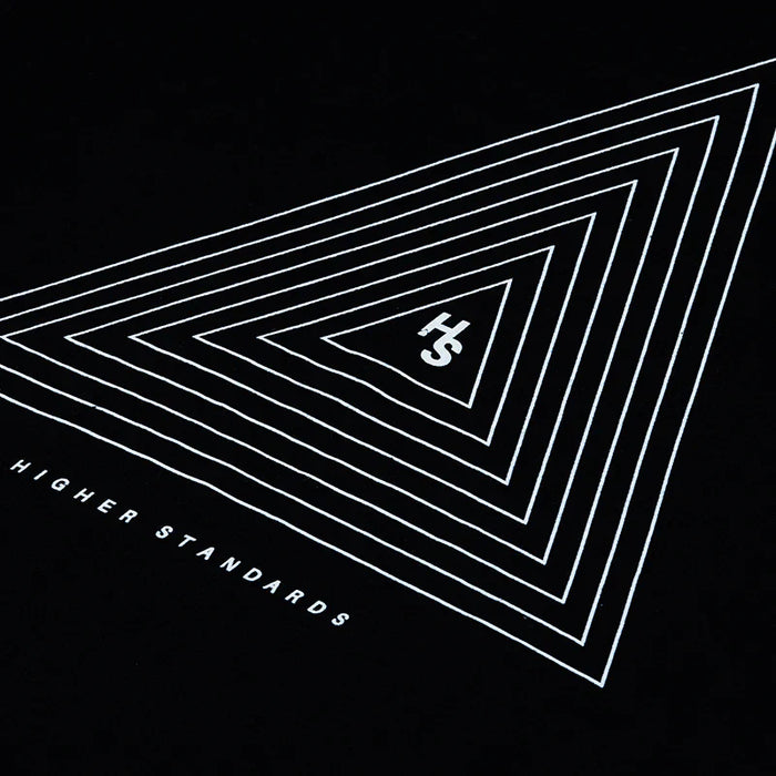 Higher Standards T-Shirt - Concentric Triangle