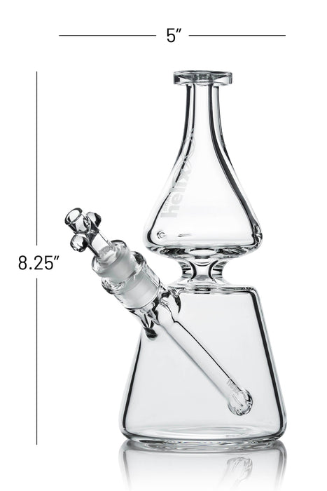 GRAV® Helix™ Clear Beaker Base Water Pipe