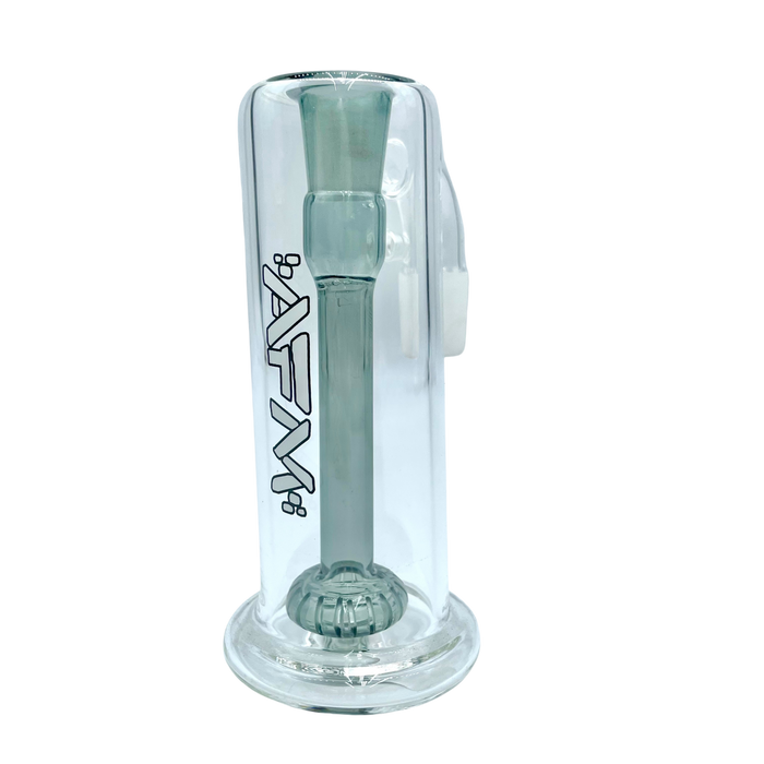 5" AFM Tall Boy Shower Head Perc Glass Ash-Catcher - Olde Smoke Shop