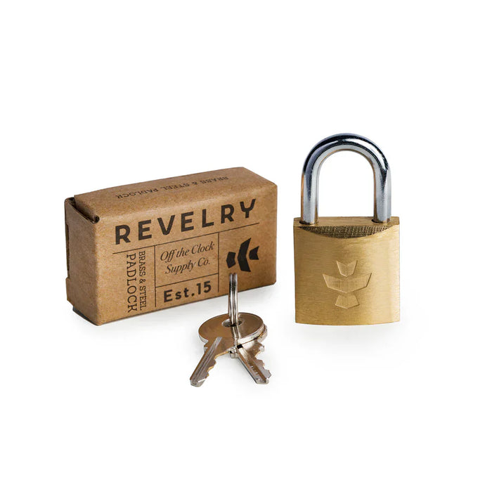 Revelry Supply The Luggage Lock Brass