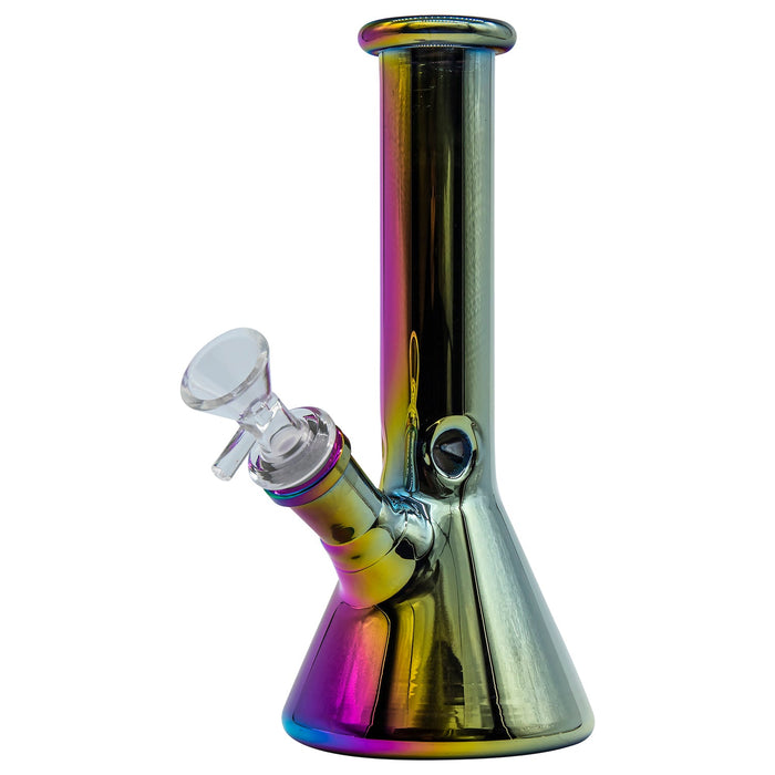 Glassic Iridescent Rainbow Beaker Bong