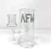 4" AFM Honeycomb Perc Glass Ash-Catcher - Olde Smoke Shop
