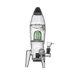 HEMPER Rocket Ship XL Bong - Olde Smoke Shop