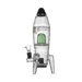 HEMPER Rocket Ship XL Bong - Olde Smoke Shop