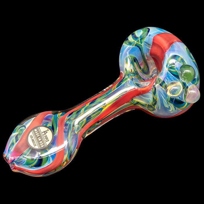 "Candy Spoon" Inside-Out Color Changing Glass Pipe