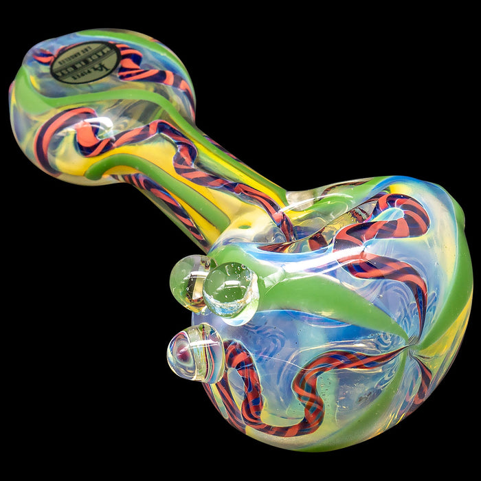 "Candy Spoon" Inside-Out Color Changing Glass Pipe