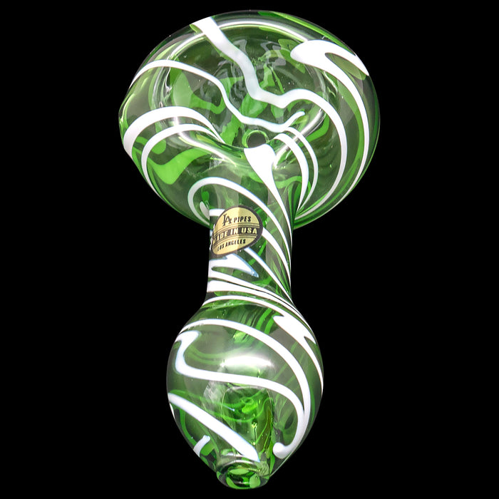 "Warped Space" Color Glass Hand-Pipe