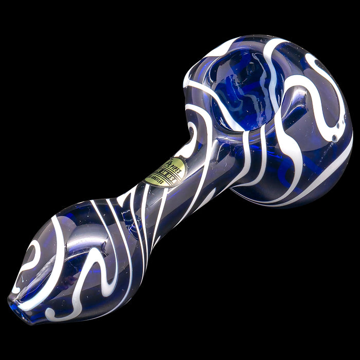 "Warped Space" Color Glass Hand-Pipe