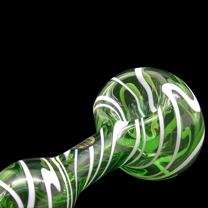 "Warped Space" Color Glass Hand-Pipe