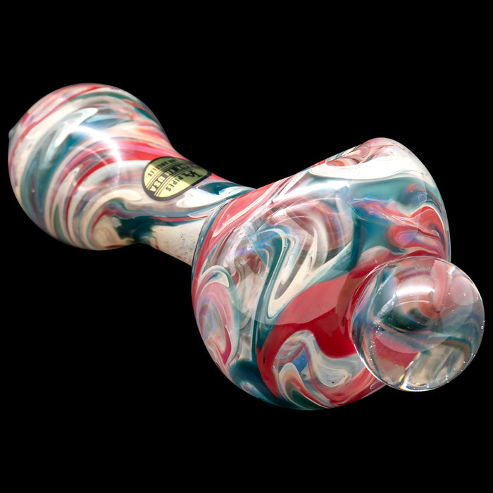 Marble Melt Magnifier Spoon Glass Pipe