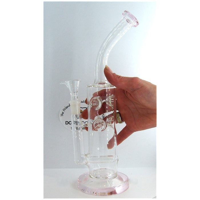 10 Inch Bong w/ Inline Perc + Swiss Perc