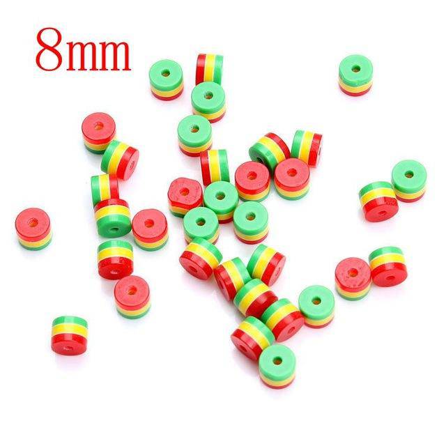 Rasta Beads - 100pcs - Patientopia, The Community Smoke Shop