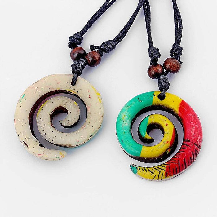 "Tribal Swirl" Pendant - Patientopia, The Community Smoke Shop