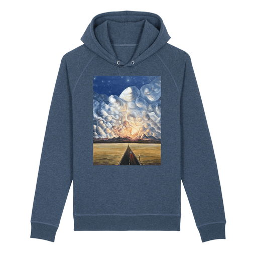 Graphic Hoodie - "Clouds" by Jack Downs - Patientopia, The Community Smoke Shop