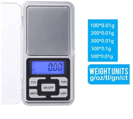 “Slim” - Vastar Digital Scale - Multiple Capacities - Patientopia, The Community Smoke Shop