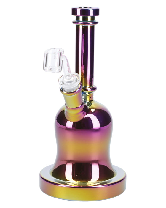 Dab Rig w/Quartz Bell-Shaped-Assorted-8.8in