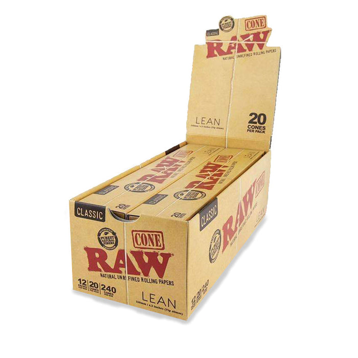 RAW Classic Lean Cone 20pk