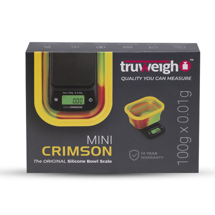 Truweigh Mini Crimson Scale Collapsible Bowl 100G X 0.01G