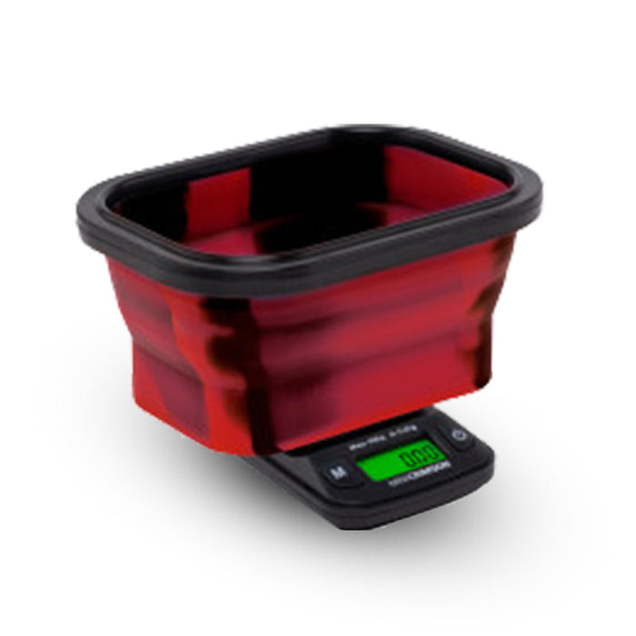 Truweigh Mini Crimson Scale Collapsible Bowl 100G X 0.01G