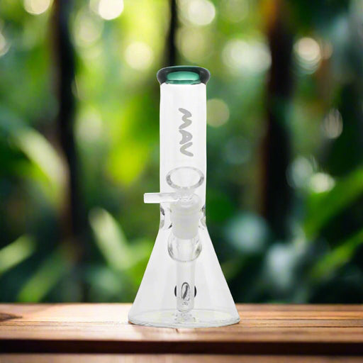 8" MAV Color Top Mini Beaker Bong - Olde Smoke Shop