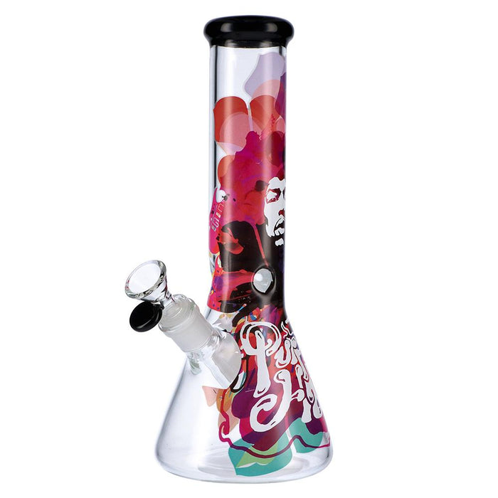 Rock Legends Jimi Rainbow Haze Water Pipe 12 in.