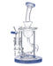 "Cloud Nine" Bent Neck Water Pipe - 7in - Olde Smoke Shop