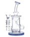 "Cloud Nine" Bent Neck Water Pipe - 7in - Olde Smoke Shop