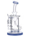 "Cloud Nine" Bent Neck Water Pipe - 7in - Olde Smoke Shop