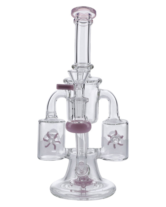 Water Pipe w/Bowl & Quartz-Milky Pink(RCL-S-047MP)