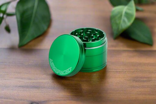 Aerospaced by Higher Standards - 4 Piece Grinder - 1.6" - Olde Smoke Shop