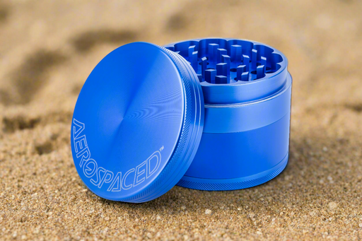 Aerospaced by Higher Standards - 4 Piece Grinder - 2.5" - Olde Smoke Shop