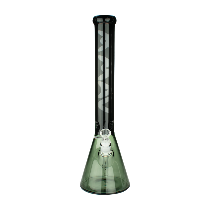 18" Color Float sleeve Beaker Bong