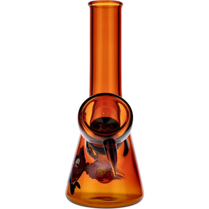 4" Mini Water Pipe - On The Run Orange