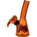 4" Mini Water Pipe - On The Run Orange - Olde Smoke Shop