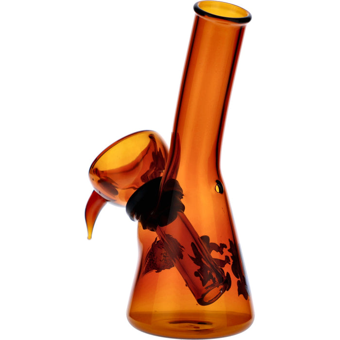 4" Mini Water Pipe - On The Run Orange