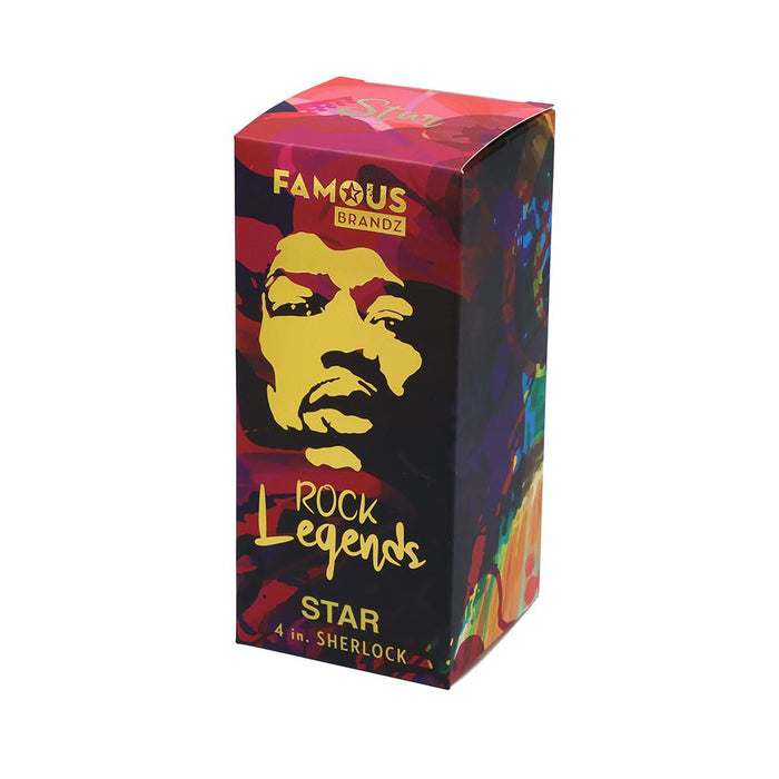 Jimi Hendrix Star 4" Sherlock Pipe