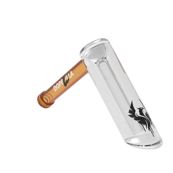 Dopezilla Phoenix Bubbler Amber 5 in.