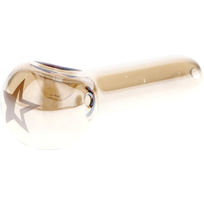 Famous X 3" Gold Fumed Spoon Hand Pipe