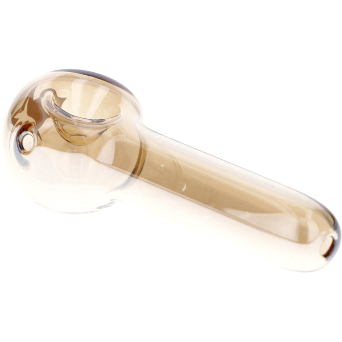 Famous X 3" Gold Fumed Spoon Hand Pipe