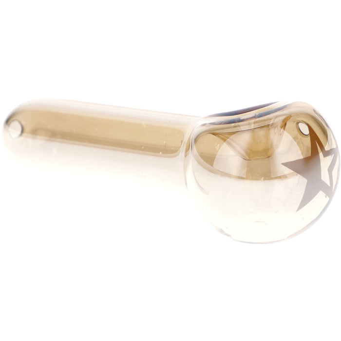 Famous X 3" Gold Fumed Spoon Hand Pipe