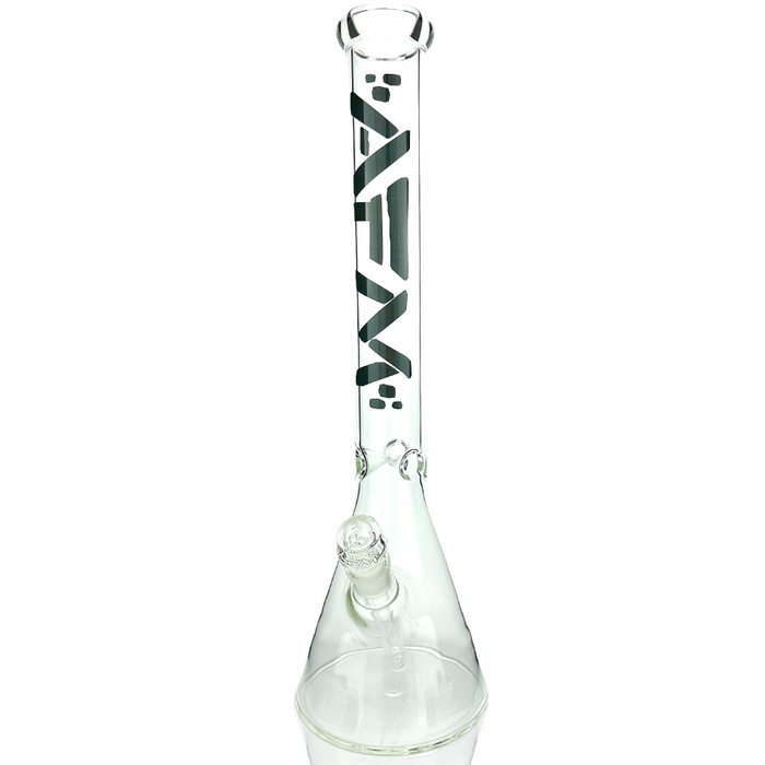 18" AFM Classic Clear Glass Beaker Bong 5mm