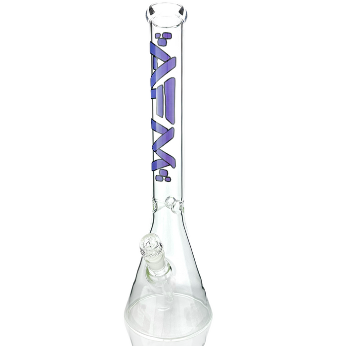 18" AFM Classic Clear Glass Beaker Bong 5mm