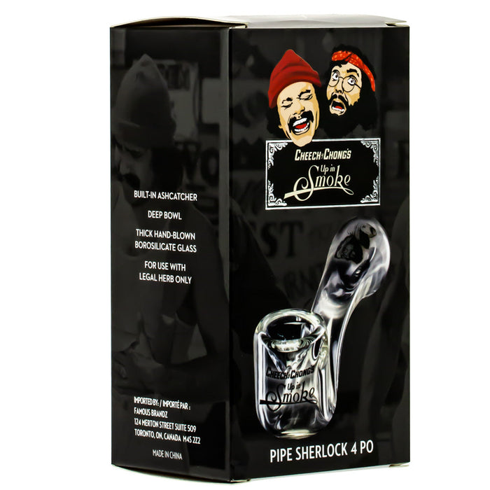 CHEECH & CHONG  FAMOUS X 4 IN SHERLOCK HAND PIPES