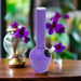 Neon Purple Gloss Bong by Chill - Mix & Match Series - Olde Smoke Shop