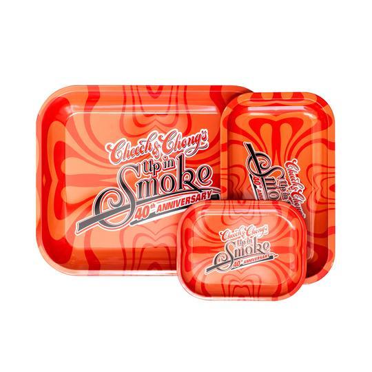 Up In Smoke 40th Anniversary Red Tray