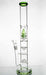 18 Inch Tall Bong w/ Double Matrix Perc PLUS Three Honeycomb Percs - Olde Smoke Shop